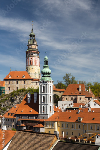 Wallpaper Mural View of the town and castle of Czech Krumlov, Southern Bohemia, Czech Republic Torontodigital.ca