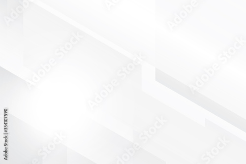 Abstract geometric white and gray color background. Vector, illustration.