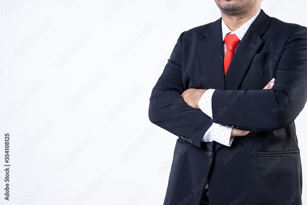 Mid section shot of an asian men wearing a suit Mid section shot of an asian men wearing a suit