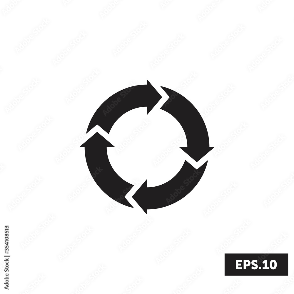Simple Recycle icon, Simple Recycle sign/symbol vector Simple Recycle icon, Simple Recycle sign/symbol vector