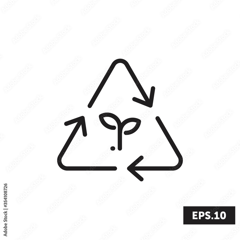 Recycle icon, Recycle sign/symbol vector Recycle icon, Recycle sign/symbol vector