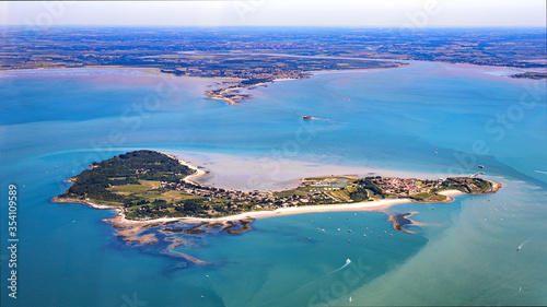 Fototapeta Naklejka Na Ścianę i Meble -  Oléron and Ré island and vendée french atlantic coastline