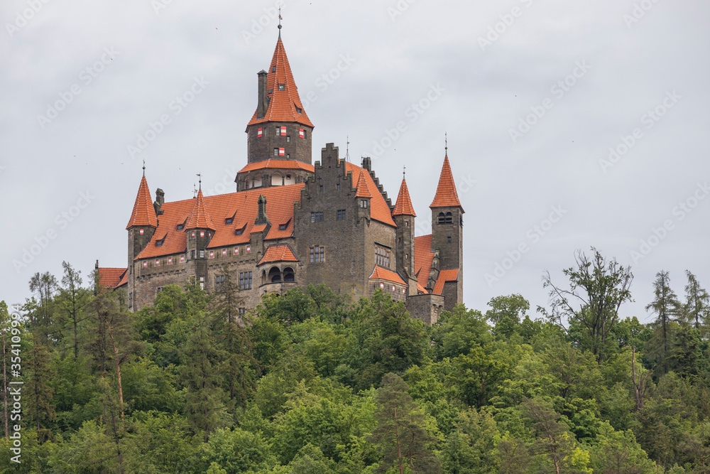 Bouzov castle in Northern Moravia, Czech Republic Bouzov castle in Northern Moravia, Czech Republic
