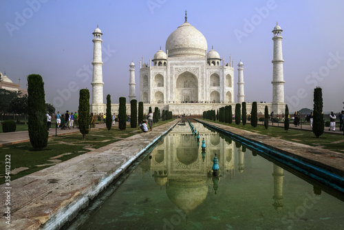 white Palace Taj Mahal, Agra, India