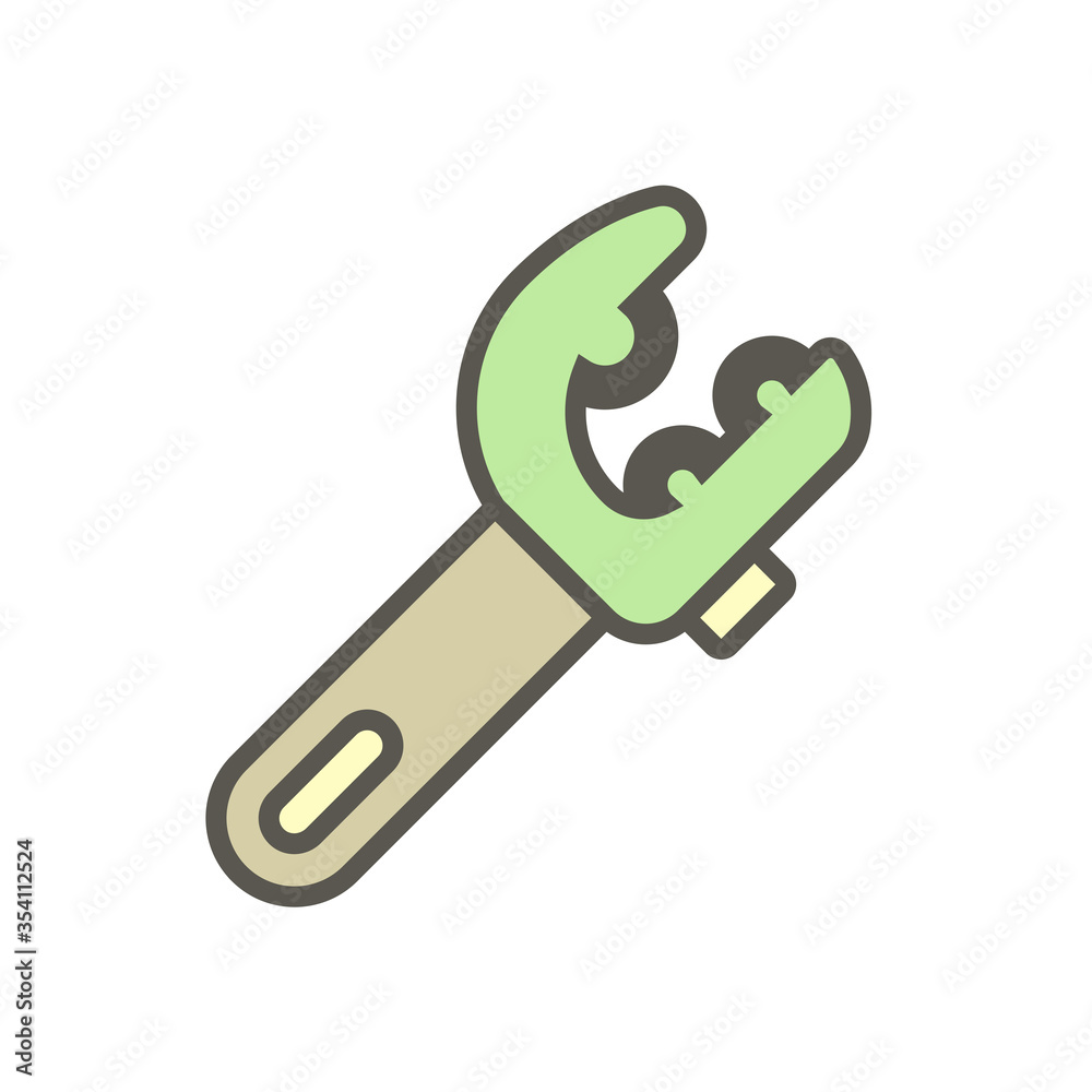 Air conditioner installation parts and tools vector icon design, editable stroke. Air conditioner installation parts and tools vector icon design, editable stroke.