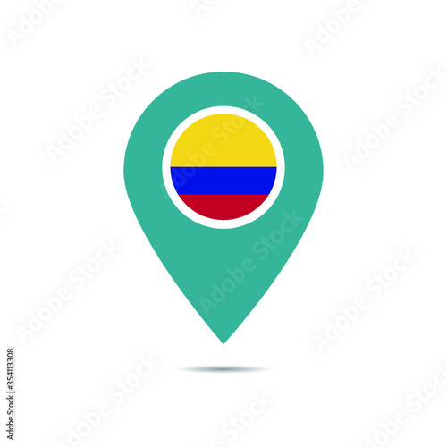Free Download vector map pointer flag - GFXLoad