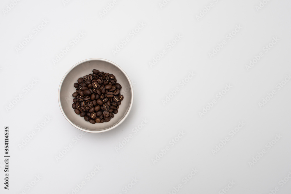 coffee beans in a cup coffee beans in a cup