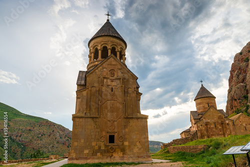 Landmark of Armenia - Christian beautiful monastery Noravank