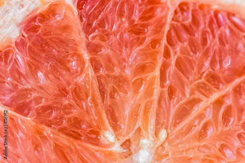 grapefruit at the market close up