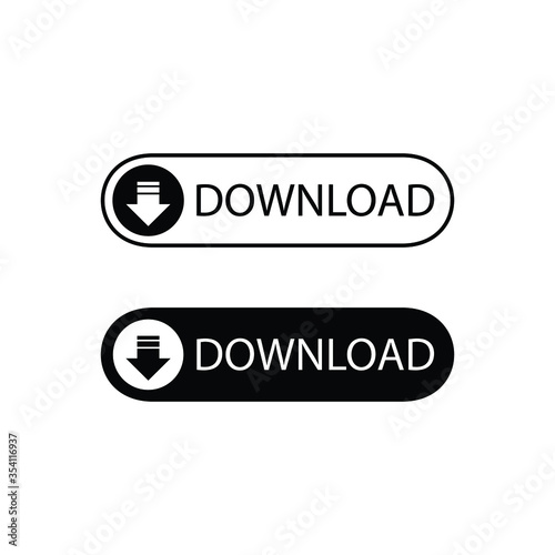 download icon, save file from internet sign