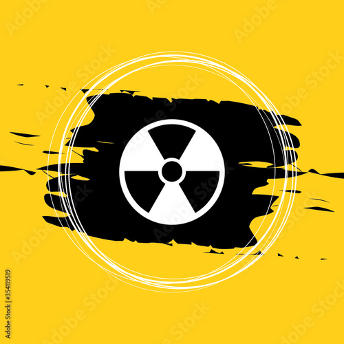 Radioactive Icon Vector Illustration Eps10