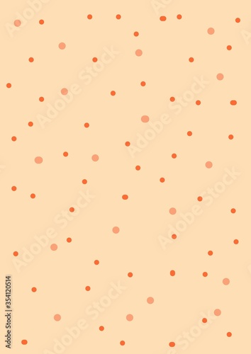 Pink cute adorable small polkadot pattern