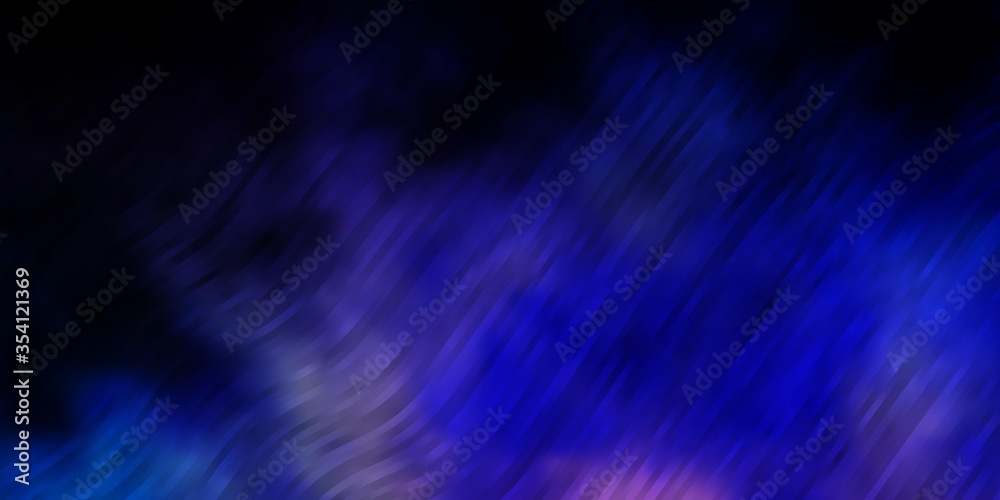 Dark Pink, Blue vector backdrop with bent lines. Abstract illustration with gradient bows. Best design for your ad, poster, banner. Dark Pink, Blue vector backdrop with bent lines. Abstract illustration with gradient bows. Best design for your ad, poster, banner.