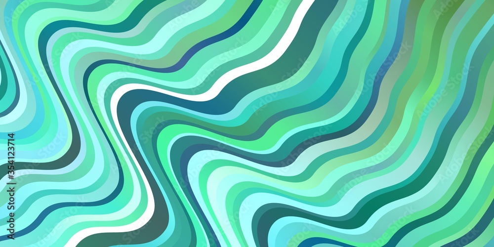 Light Blue, Green vector texture with wry lines. Light Blue, Green vector texture with wry lines.