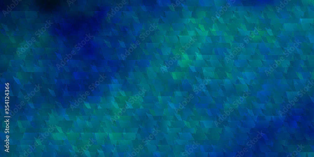 Dark BLUE vector layout with lines, triangles.