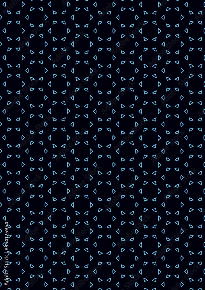 Patrón hexagonal.