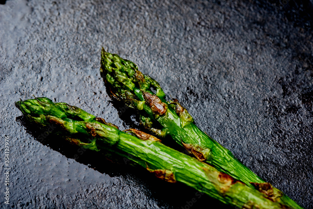 Fototapeta premium Roasted Asparagus