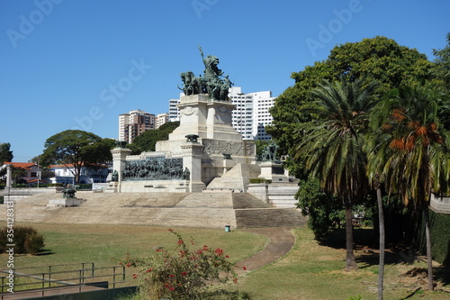 Sao Paulo/Brazil: Independence park monument, Ipiranga district