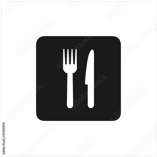 Fork   Knife Restaurant Icon