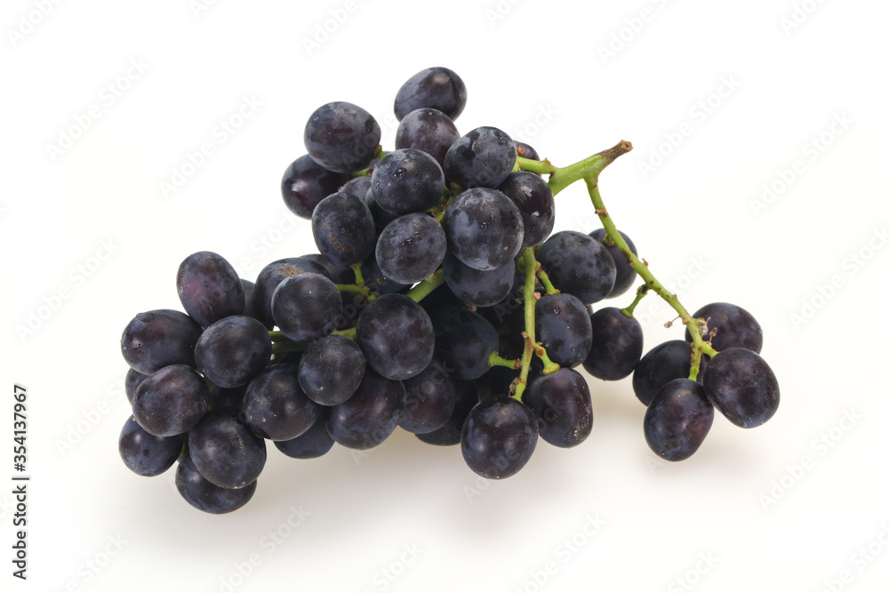 Fresh ripe sweet red grape