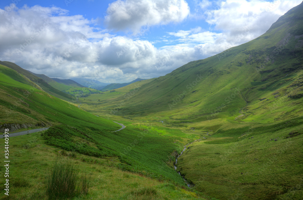 Fototapeta premium Newlands Pass, England