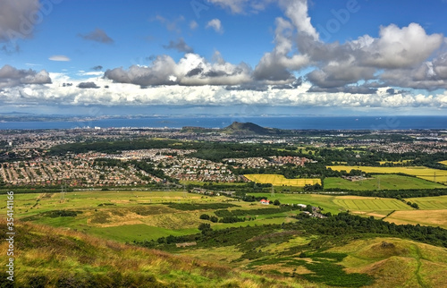 Edinburgh from Pentland Hills