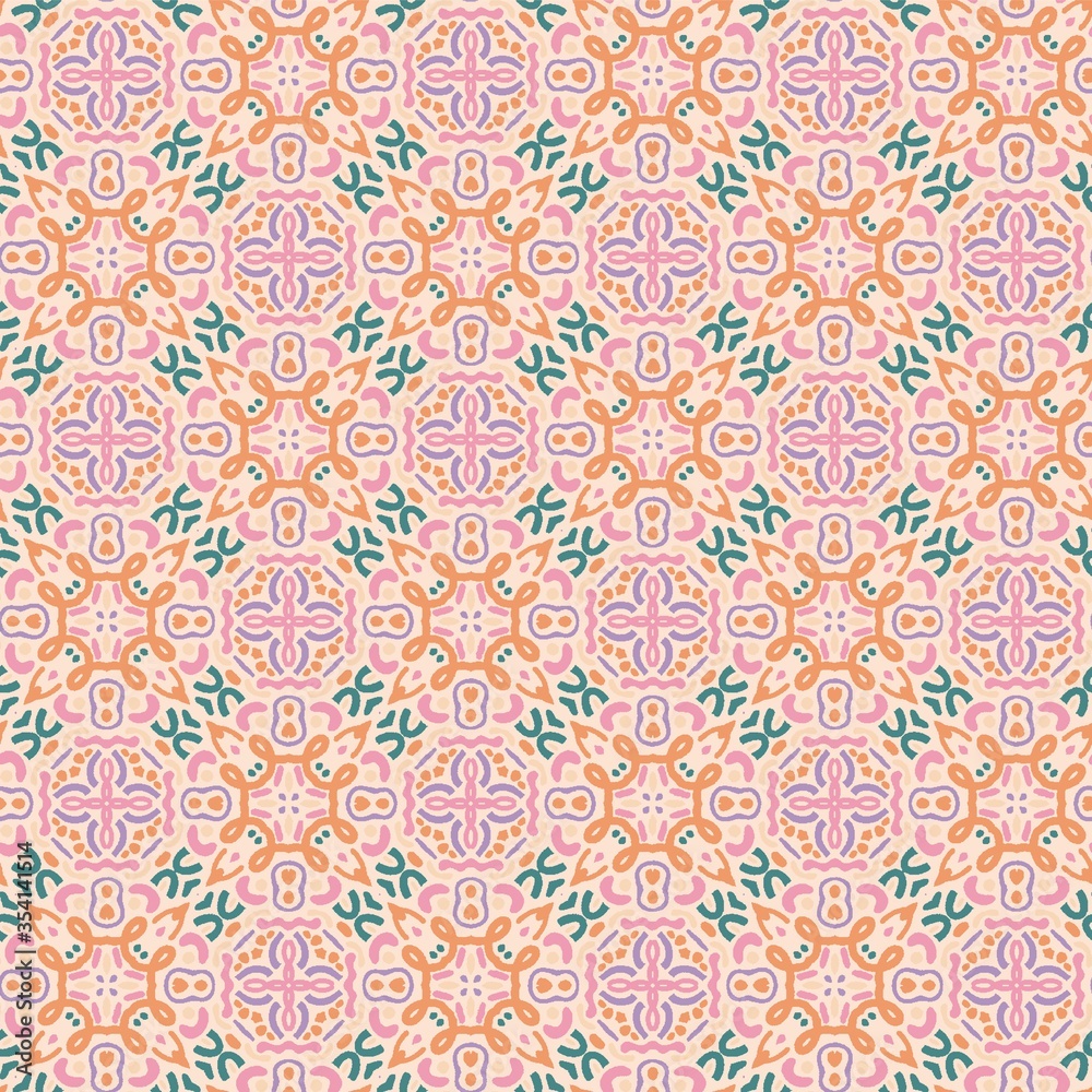 Abstract seamless pattern design composition. Wallpaper, background. Eps 10