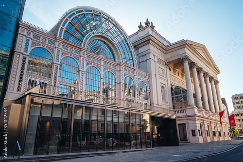 London / UK - 05/30/2020: London's busy area, popular destination empty as people self isolate during COVID-19 coronavirus pandemic.