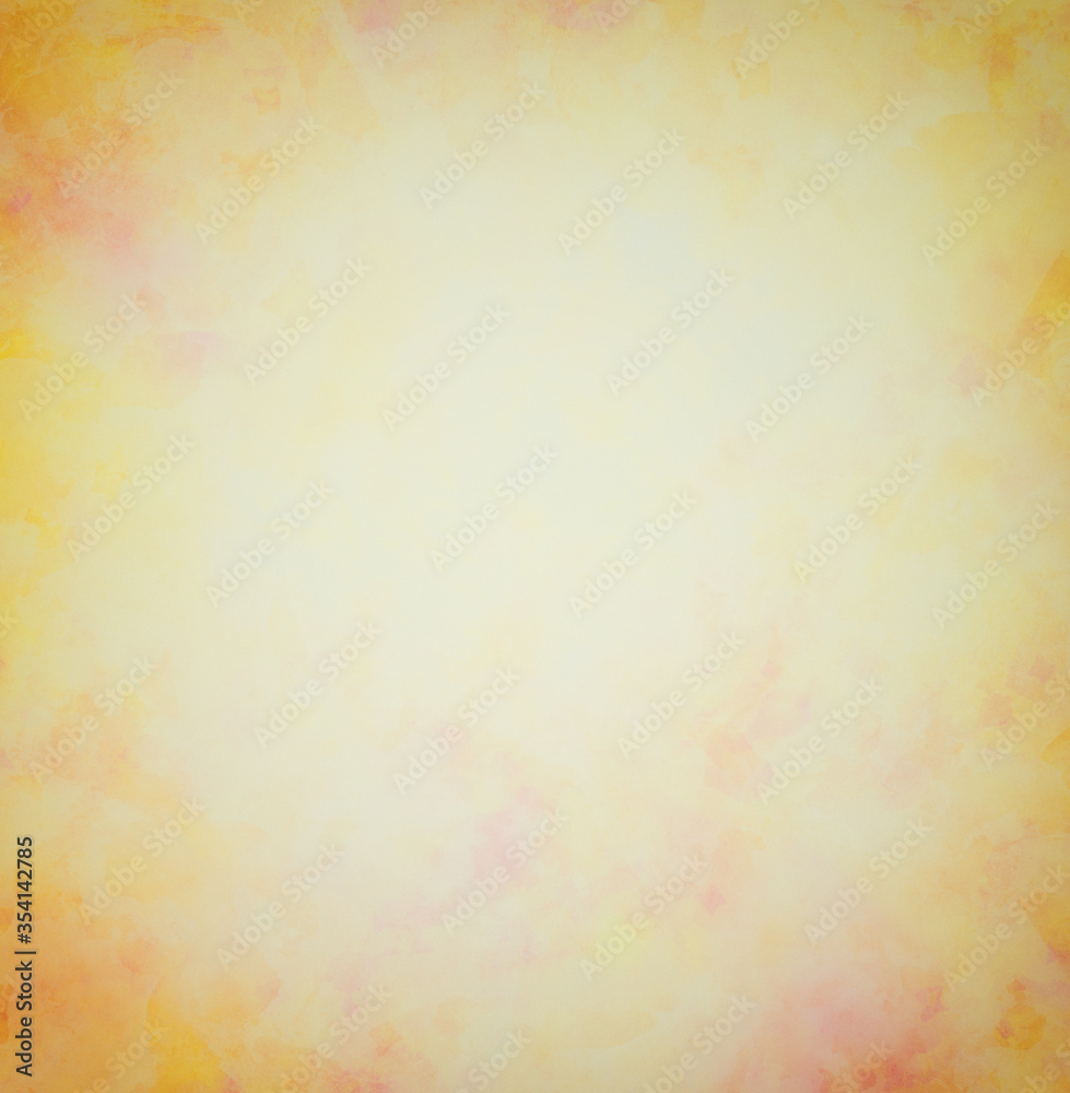 Beige white background with yellow gold and pink border texture design in soft romantic blur Beige white background with yellow gold and pink border texture design in soft romantic blur