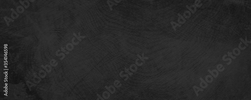 black background with wood grain and grunge texture design, elegant black website banner or artistic template