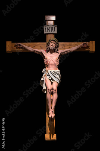 Jesus Christ on the Crucifix on Good Friday