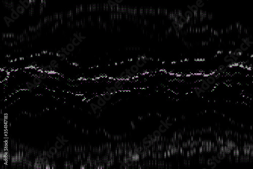 Texture background retro raster noise glitch pixel rewind poster music abstract art cover © Karolina