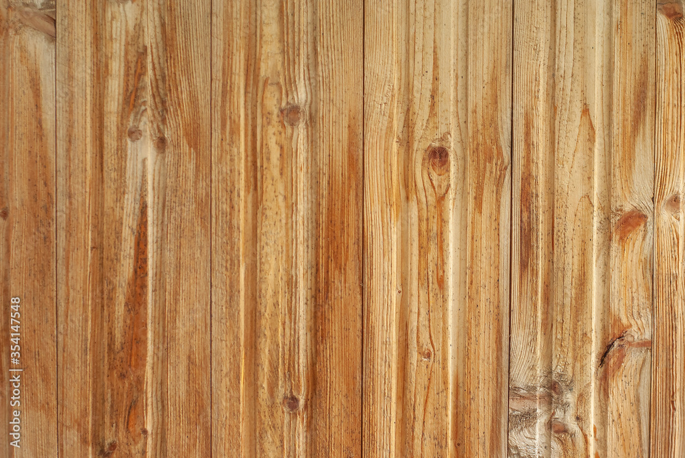 Fototapeta premium True pure organic wooden background with relief texture. Mockup picture background wall or table of light pine color
