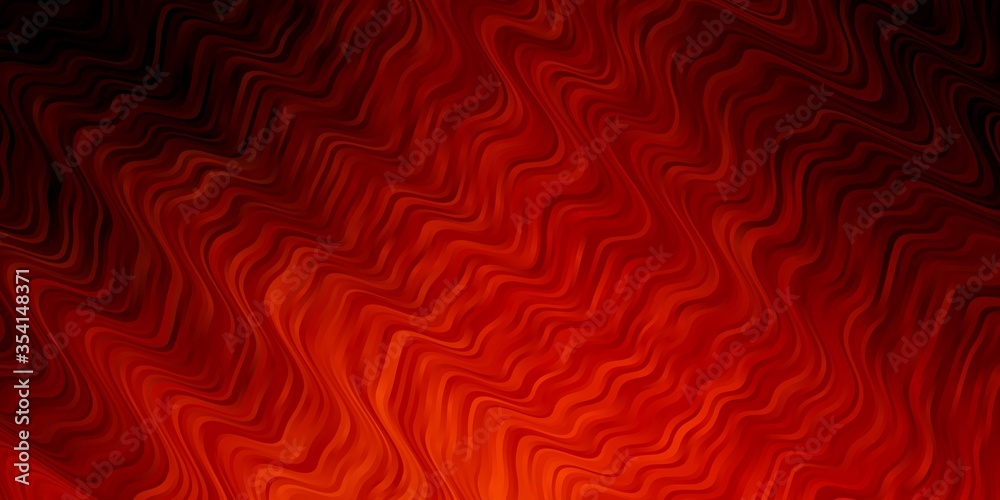 Light Orange vector layout with curves. Bright sample with colorful bent lines, shapes. Pattern for business booklets, leaflets Light Orange vector layout with curves. Bright sample with colorful bent lines, shapes. Pattern for business booklets, leaflets