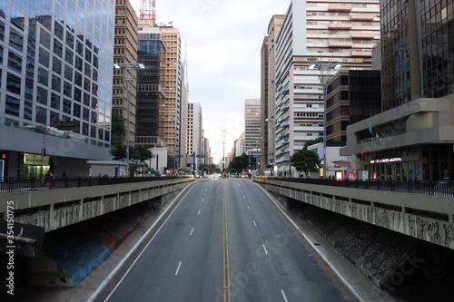 Sao Paulo/Brazil: streetview, Paulista avenue