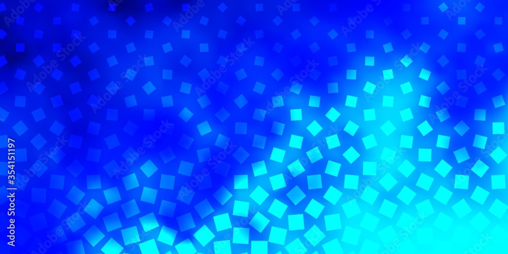 Dark BLUE vector texture in rectangular style. New abstract illustration with rectangular shapes. Pattern for websites, landing pages.
