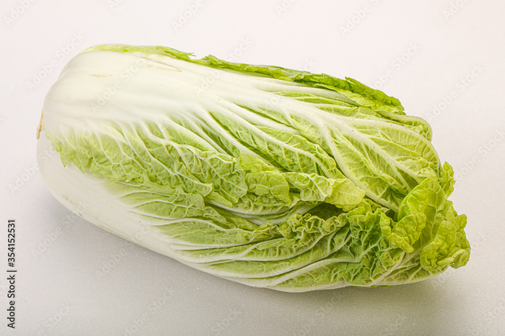 Green fresh tasty Chinese cabbage Green fresh tasty Chinese cabbage
