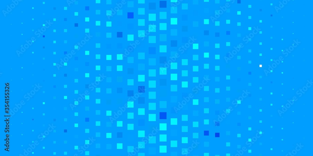 Light BLUE vector backdrop with rectangles. Illustration with a set of gradient rectangles. Best design for your ad, poster, banner.