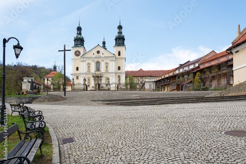 Place of pilgrimage Kalwaria Zebrzydowska. Basilica of St. Mary. Poland. 