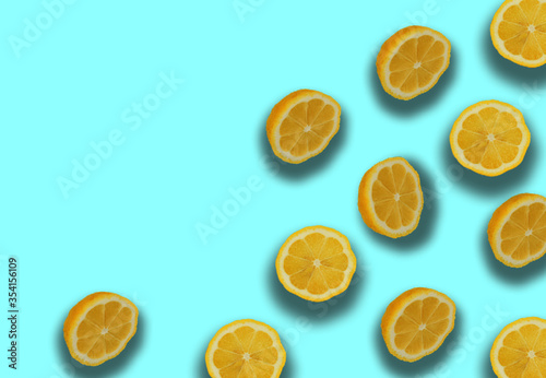 limoni sfondo colorato estate limonat