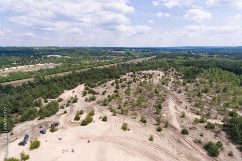 Offroad 4x4 sand rally in Bukowno Poland photo