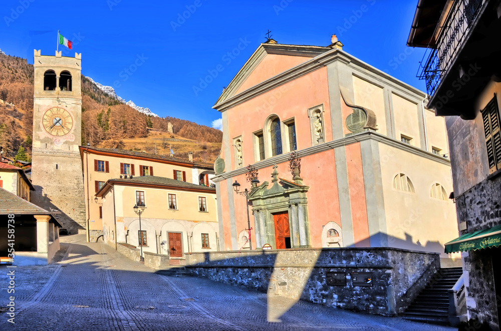 Bormio -  town and comune  located i in northern Italy.