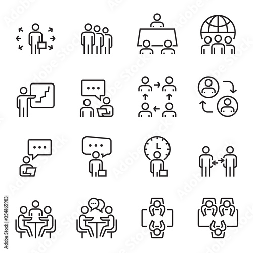 Meeting icon 
