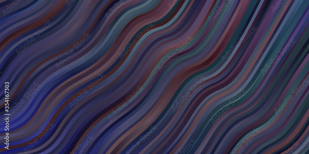 Light Blue, Red vector background with bent lines. Illustration in abstract style with gradient curved. Best design for your ad, poster, banner. Light Blue, Red vector background with bent lines. Illustration in abstract style with gradient curved. Best design for your ad, poster, banner.