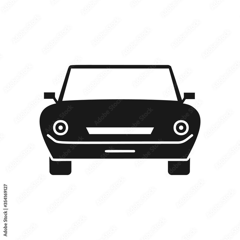 Car icon. Simple vector transport icons for ui and ux, website or mobile application