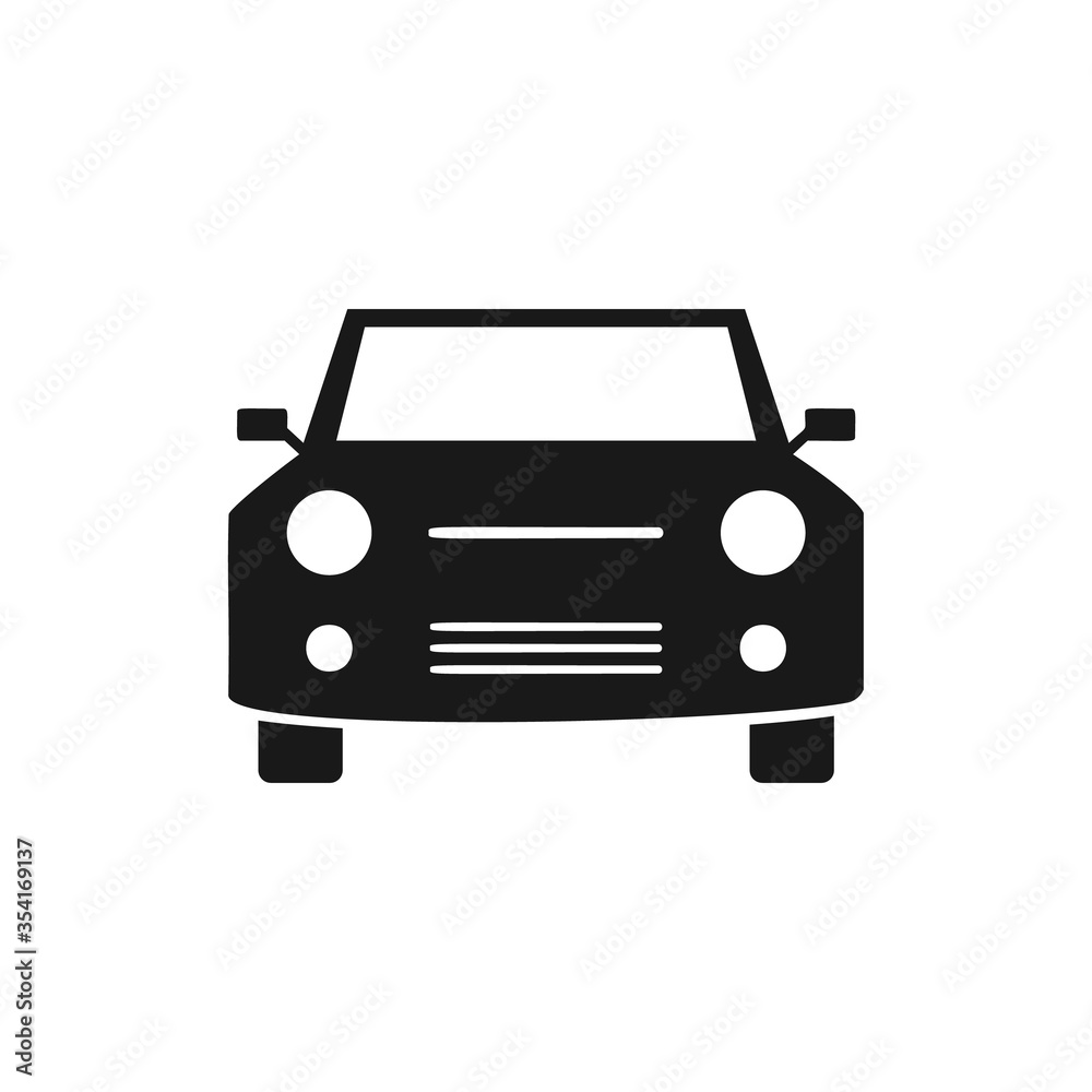 Car icon. Simple vector transport icons for ui and ux, website or mobile application