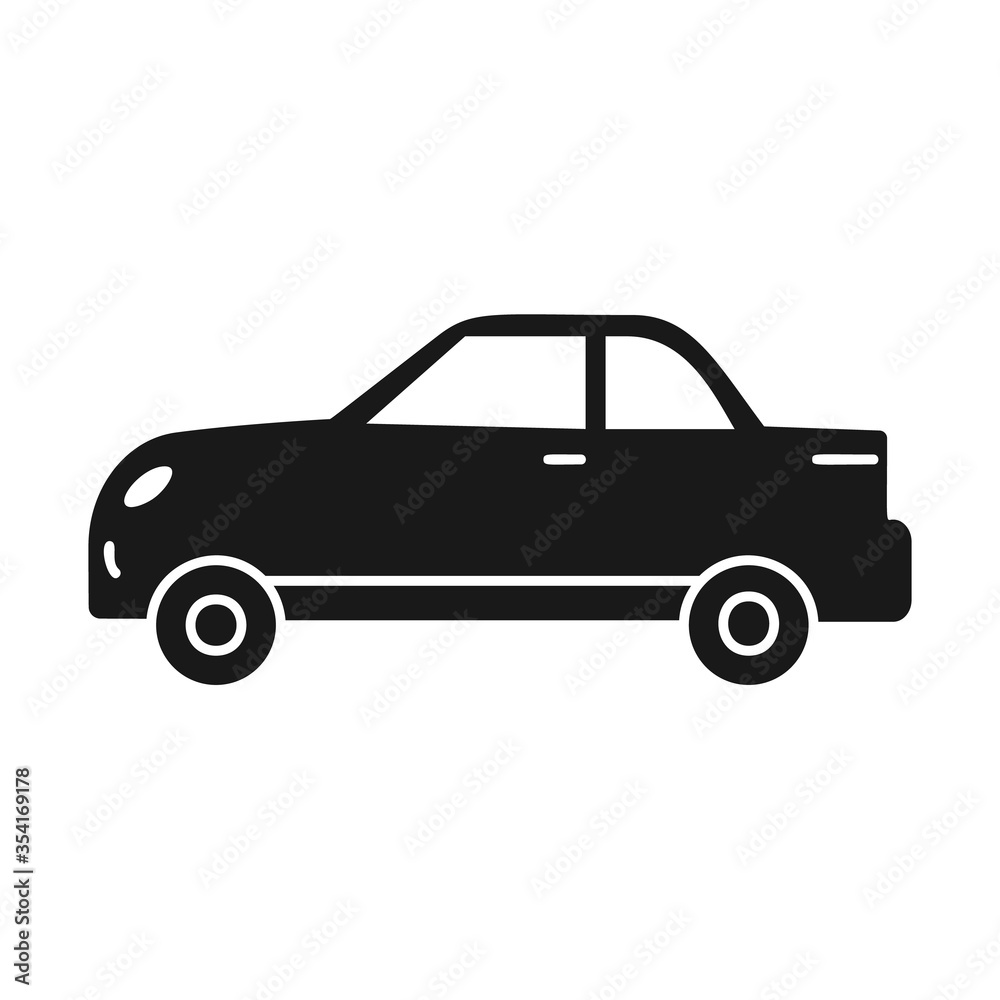 Car icon. Simple vector transport icons for ui and ux, website or mobile application Car icon. Simple vector transport icons for ui and ux, website or mobile application
