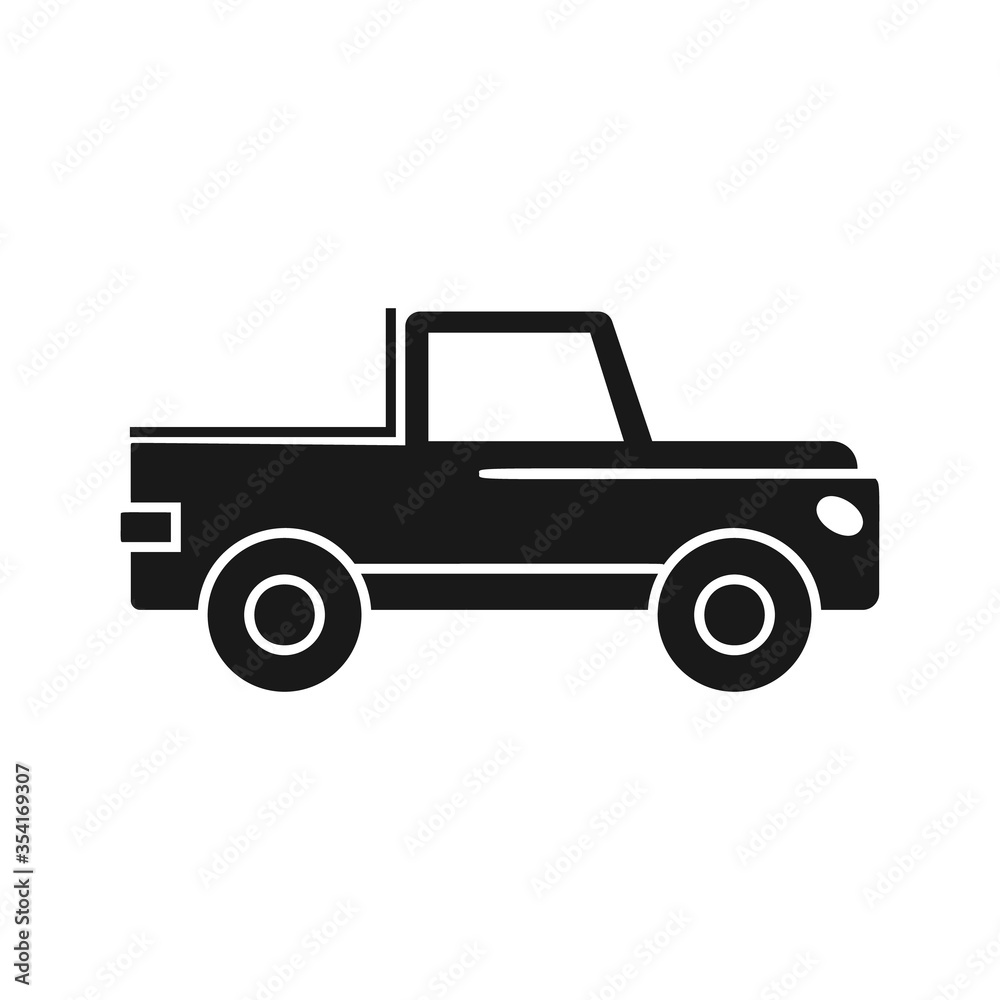 Car icon. Simple vector transport icons for ui and ux, website or mobile application Car icon. Simple vector transport icons for ui and ux, website or mobile application