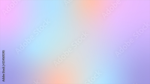 Pastel colors blurred radient with lights us background with copy space for graphic design, poster and banner. Hologram minimal vibrant concept for flyer