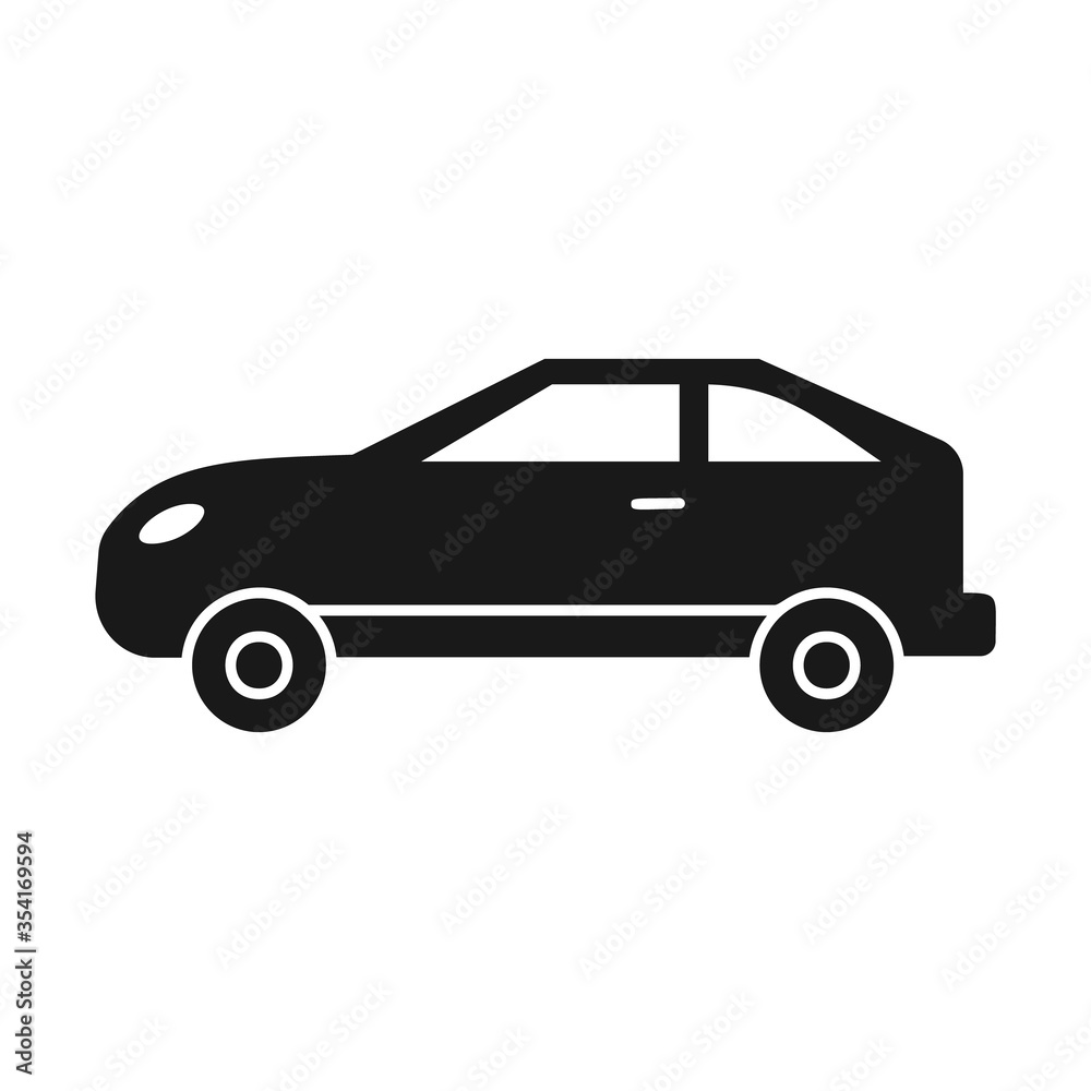 Car icon. Simple vector transport icons for ui and ux, website or mobile application Car icon. Simple vector transport icons for ui and ux, website or mobile application